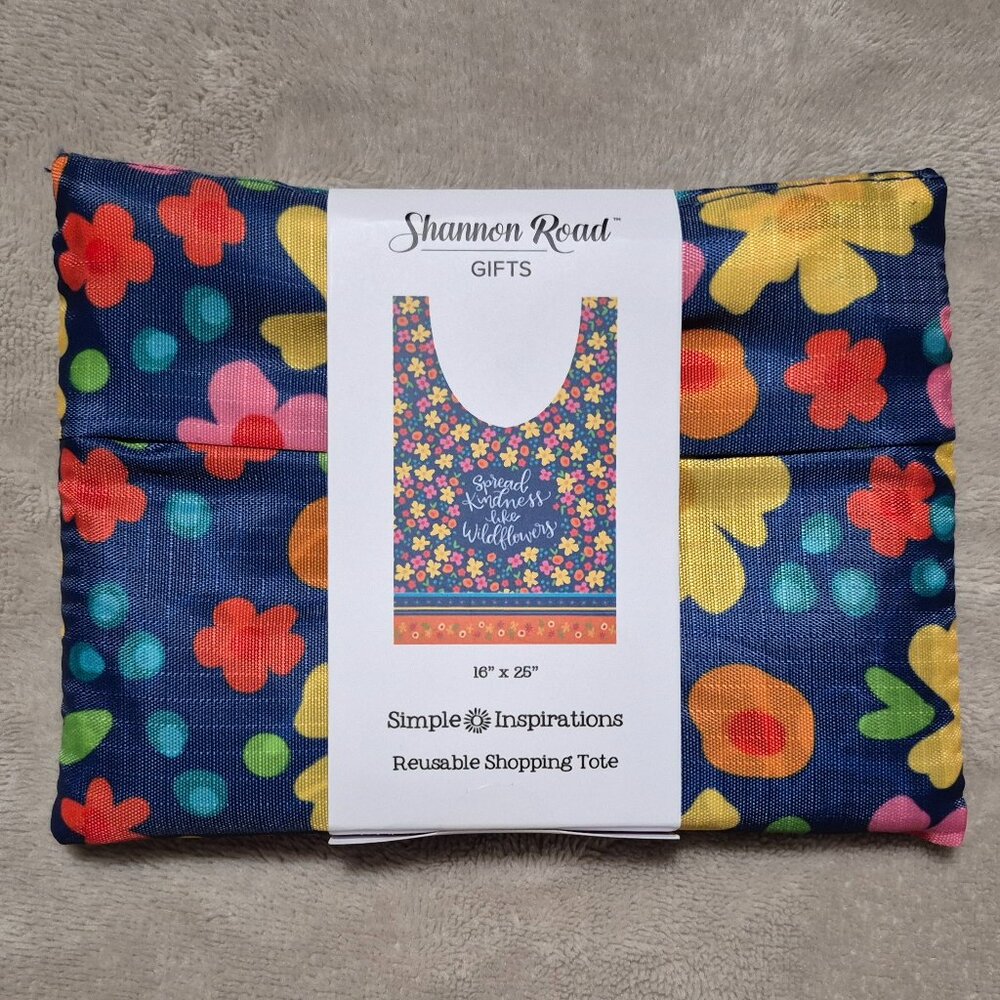 Shannon Road "Simple Inspirations" 16" x 26" Reusable Tote. New - Never Used.
